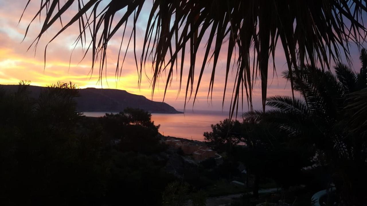Tranquil Villa With Sea View In Ammopi Karpathos อาโมปี ภายนอก รูปภาพ